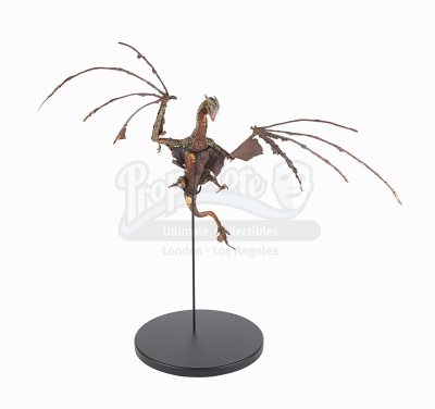 Lot #218 - DRAGONSLAYER (1981) - Stop-motion Vermithrax Pejorative Flying Dragon Miniature Puppet