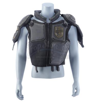 Lot #221 - DREDD (2012) - Judge's Dredd's (Karl Urban) Battle-Damaged Body armour