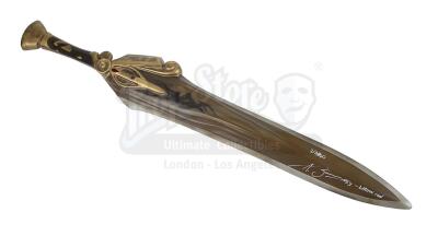 Lot #240 - FARSCAPE (TV SERIES, 1999-2003) - Autographed Ka D'Argo (Anthony Simcoe) Qualta Blade