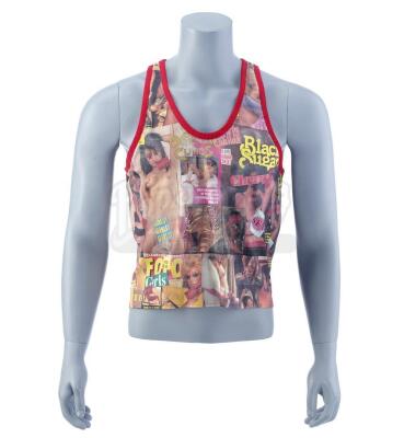 Lot #250 - FIGHT CLUB (1999) - Tyler Durden's (Brad Pitt) Black Sugar Tank Top