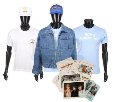 Lot #350 - INDIANA JONES SERIES (1981-2008) - Set of Crew Items