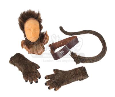 Lot #432 - JUMANJI (1995) - Peter's (Bradley Pierce) Monkey Costume Components