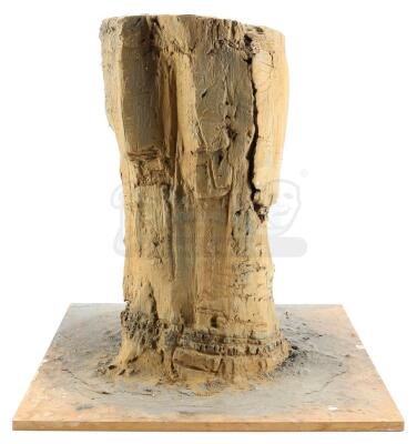 Lot #674 - STAR WARS: THE PHANTOM MENACE (1999) - Podracing Rock Monolith Model Miniature