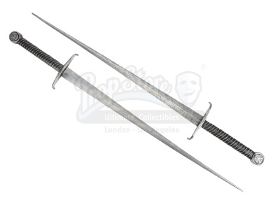 Lot #855 - UNDERWORLD: RISE OF THE LYCANS (2009) - Viktor's (Bill Nighy) Hero Swords