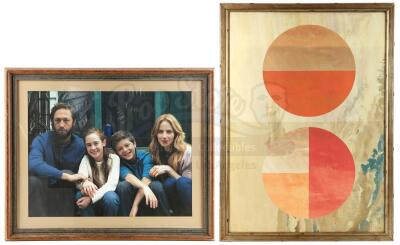 Lot # 62: Marvel's The Punisher (TV Series) - Framed Lieberman Family Photograph and Painting