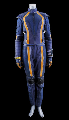 Lot # 70: Lost In Space (2018-2021) - Judy Robinson Stunt Spacesuit Under Layers and Accessories