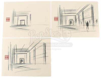 TWILIGHT (2008) - Alice Cullen’s Dance Studio Sketch Prints Set