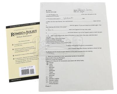 THE TWILIGHT SAGA: NEW MOON (2009) - Bella Swan's Romeo and Juliet Test and Book Cover