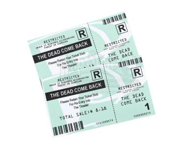 THE TWILIGHT SAGA: NEW MOON (2009) - Pair of The Dead Come Back Movie Tickets